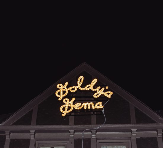 The exterior of Goldy's Gems